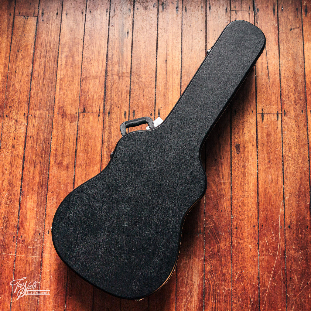 DCM Wood Dreadnought Acoustic Guitar Hard Case - Black
