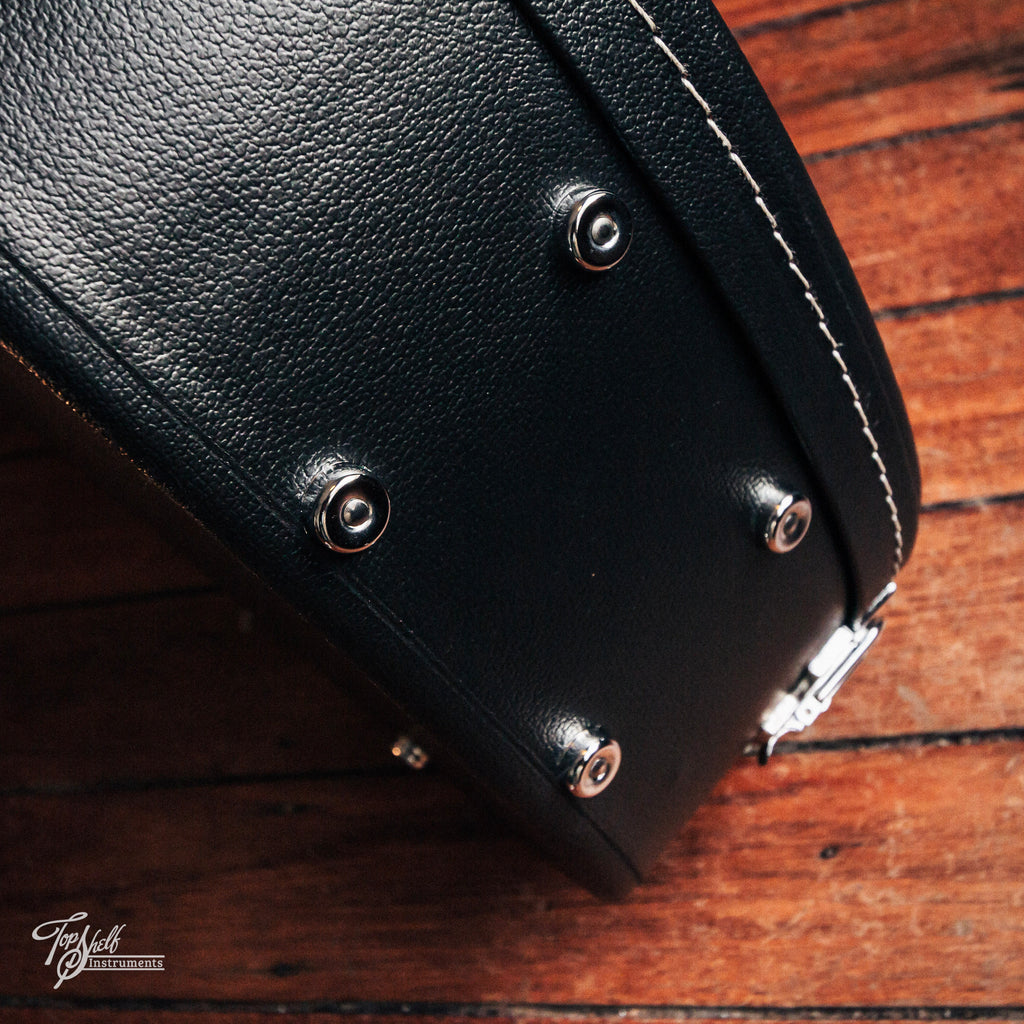 DCM Wood Dreadnought Acoustic Guitar Hard Case - Black