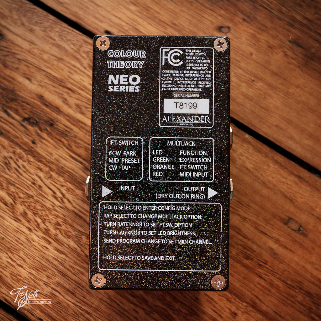 Alexander Pedals Colour Theory Sequencer Pedal