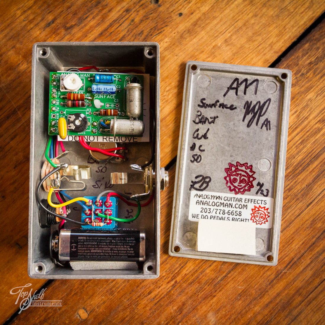 AnalogMan Sun Face Germanium Fuzz Pedal BART