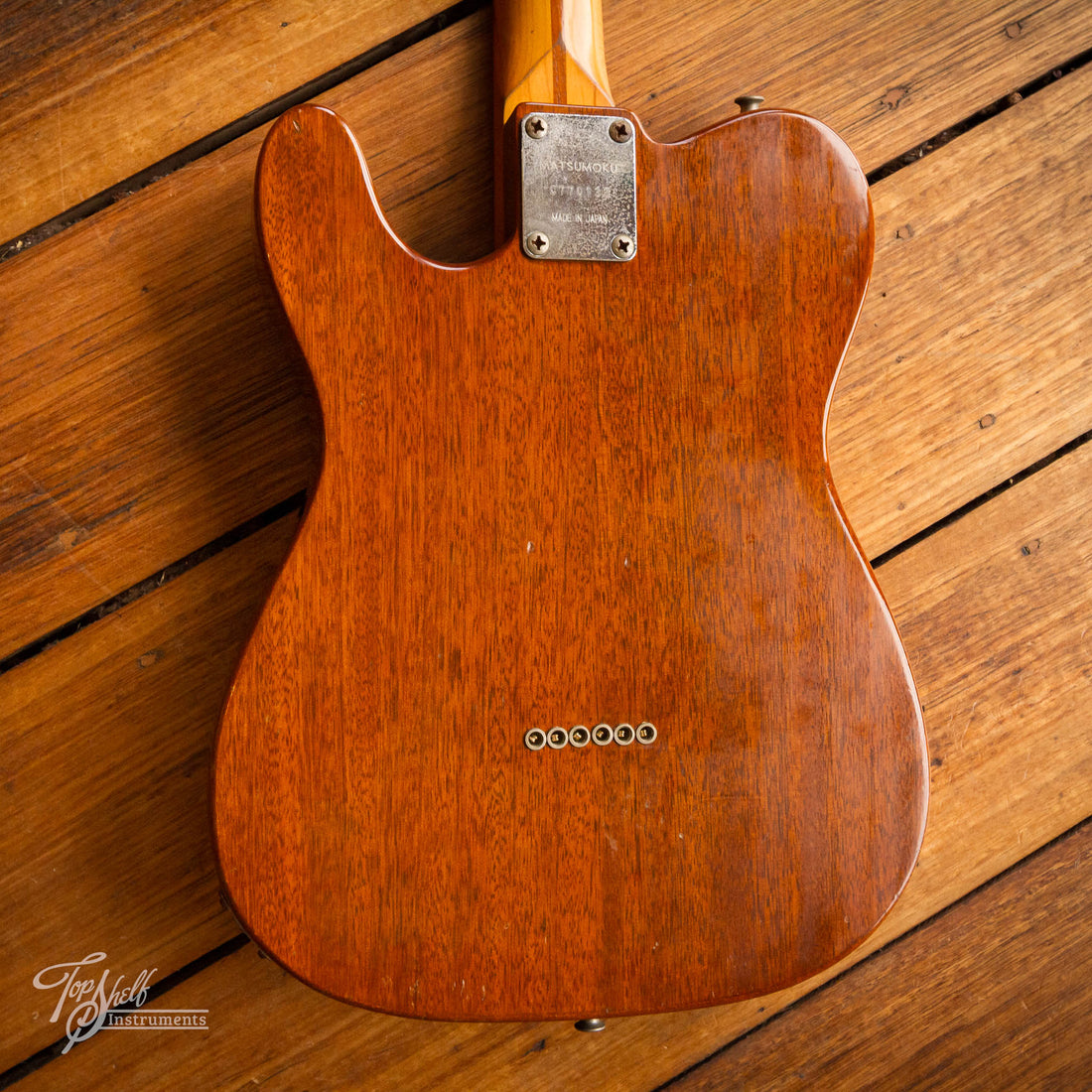 Aria Pro II Backaroo TE500-ON Natural Mahogany 1977