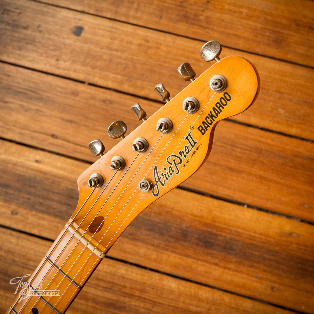Aria Pro II Backaroo TE500-ON Natural Mahogany 1977