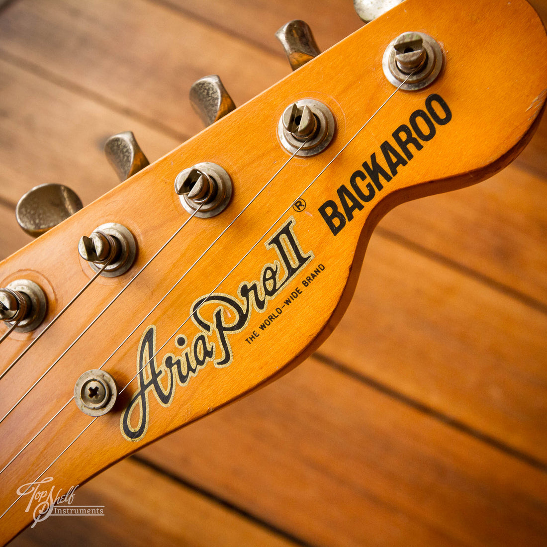 Aria Pro II Backaroo TE500-ON Natural Mahogany 1977