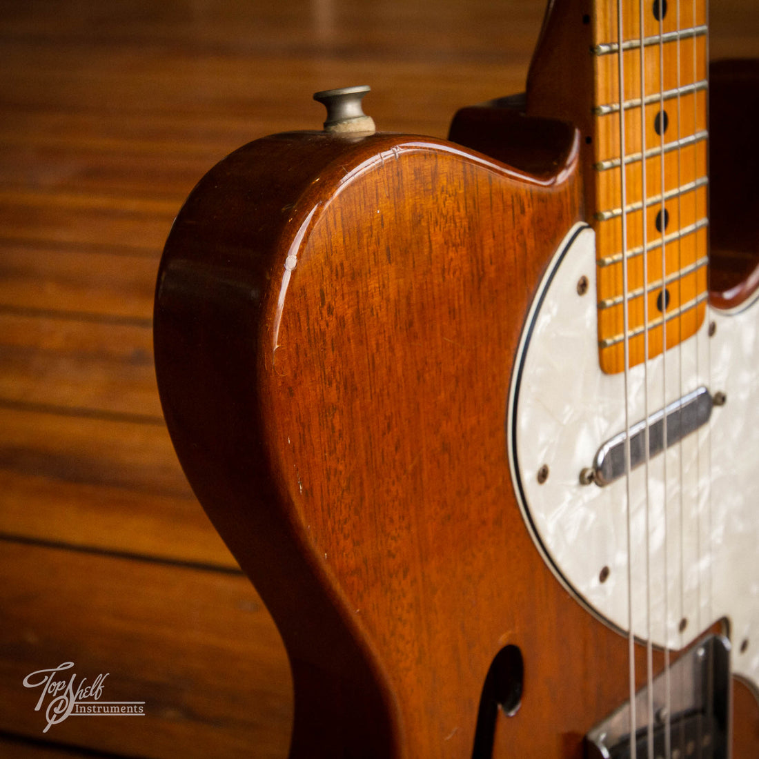 Aria Pro II Backaroo TE500-ON Natural Mahogany 1977