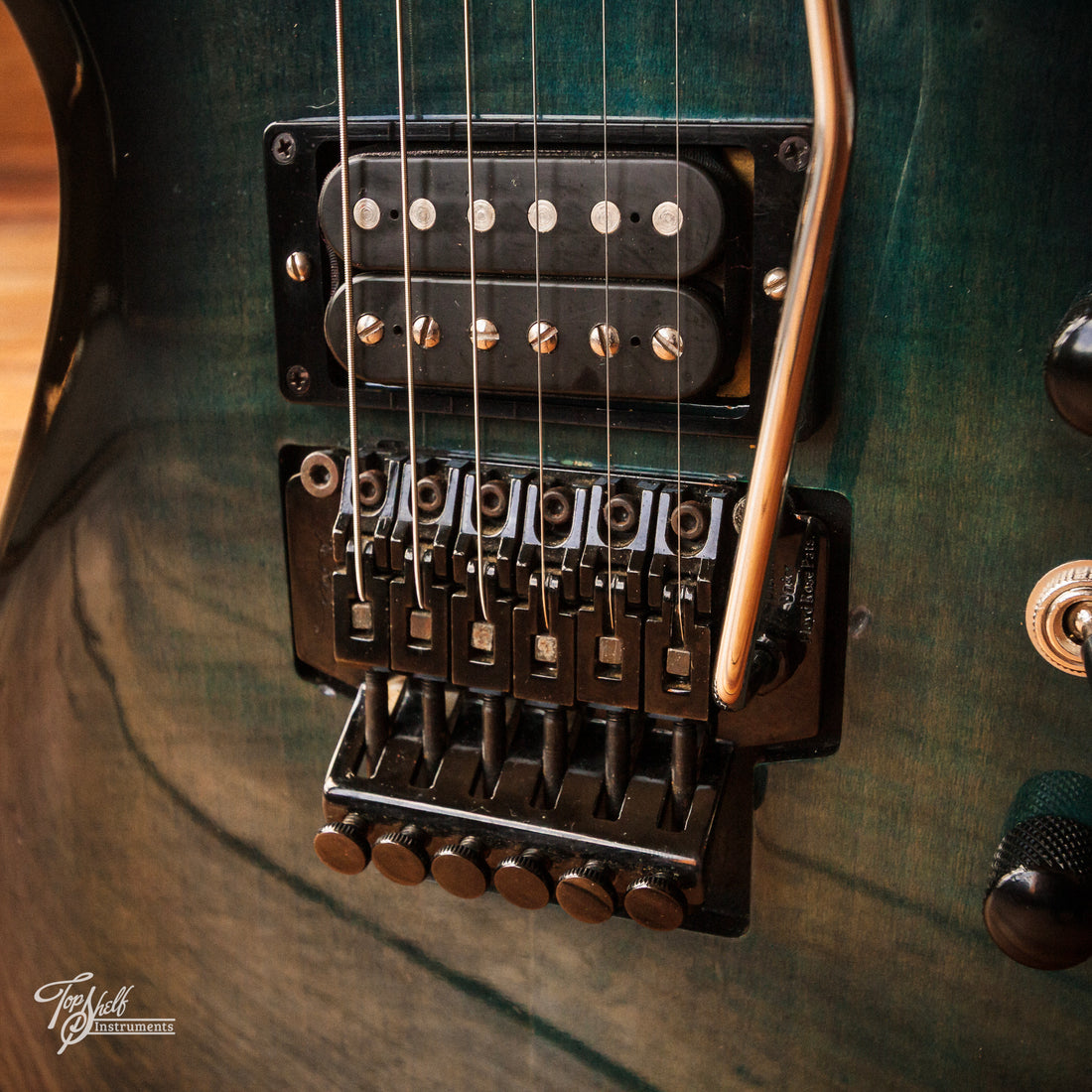 BC Rich Mockingbird-780JE Blue Burst 1998