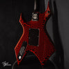 BC Rich x Stranger Things 'Eddie's Guitar' Warlock Red Crackle 2022