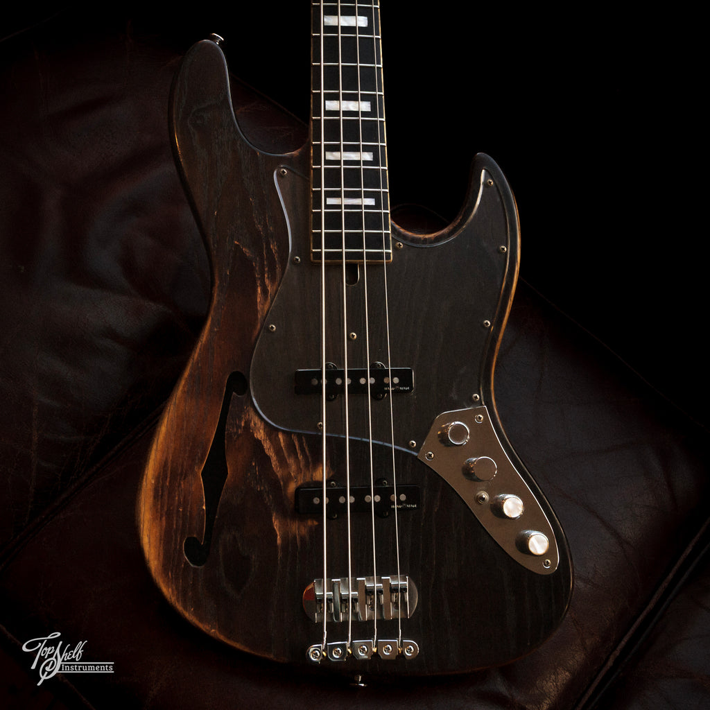 Bacchus Handmade Woodline Ash 4 Hollow Black Oil 2005