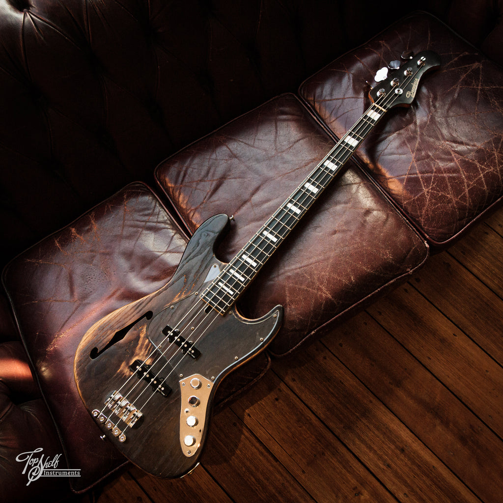 Bacchus Handmade Woodline Ash 4 Hollow Black Oil 2005