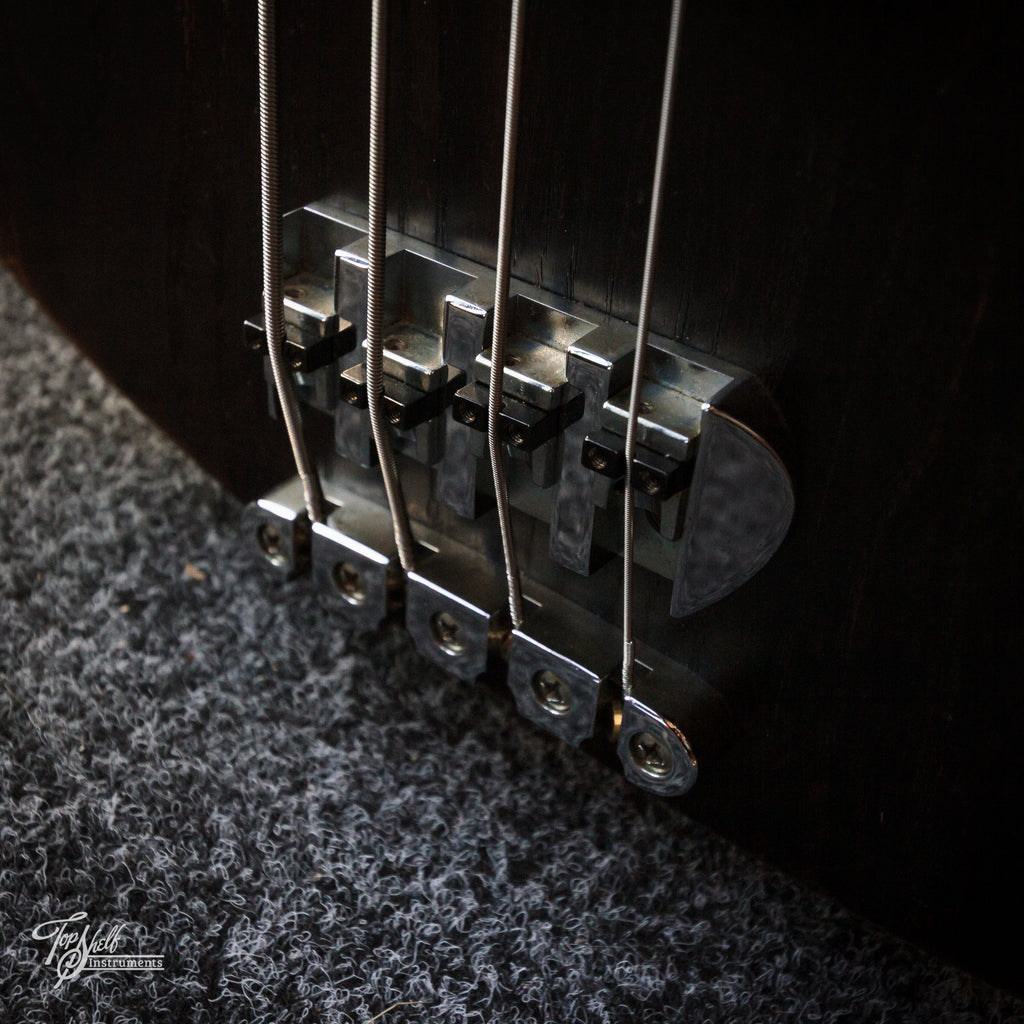 Bacchus Handmade Woodline Ash 4 Hollow Black Oil 2005