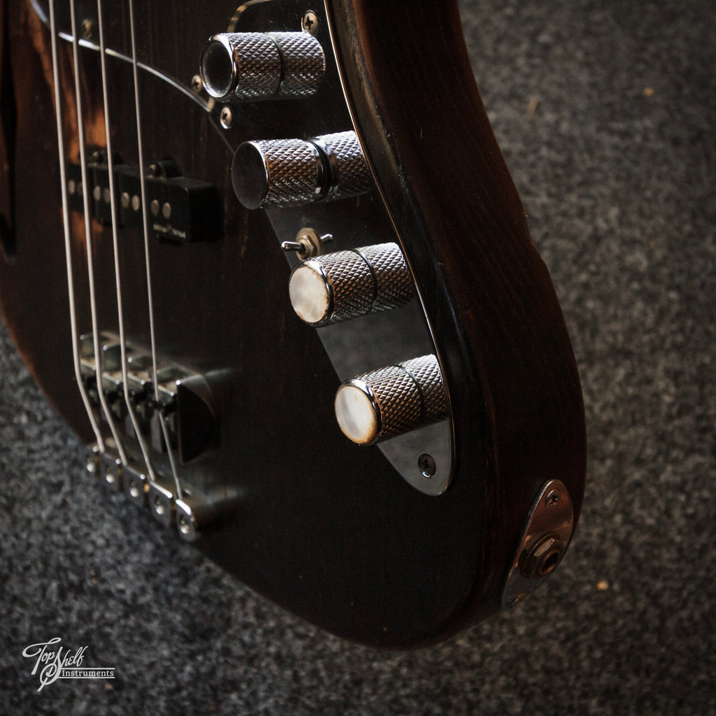 Bacchus Handmade Woodline Ash 4 Hollow Black Oil 2005