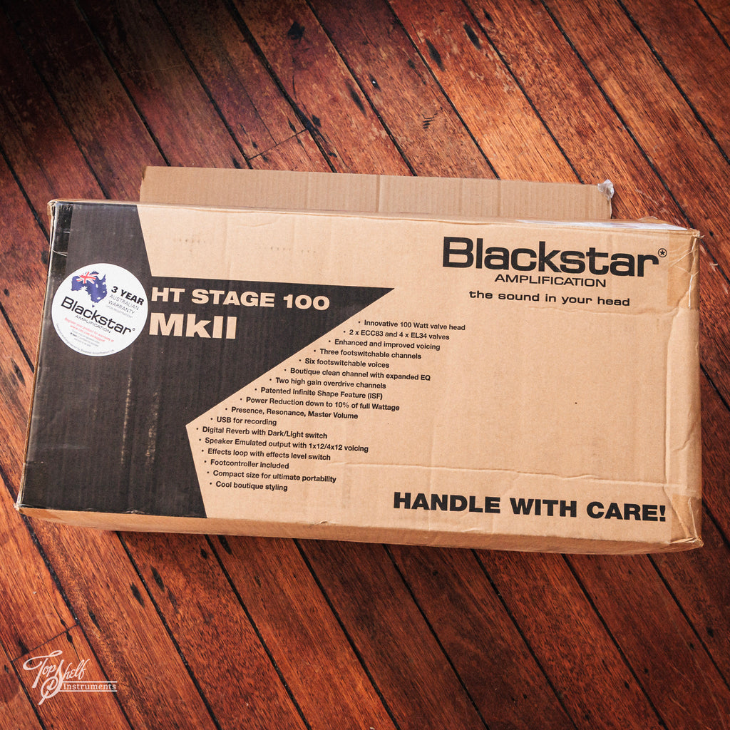 Blackstar HT Stage 100H MkII 100w Valve Guitar Amp Head 2021