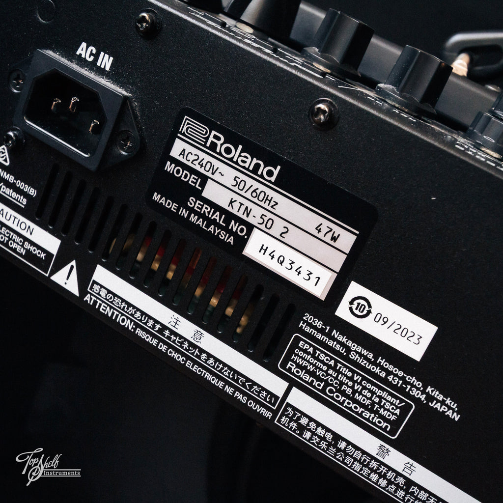 Boss Katana 50 MkII 1x12" Guitar Combo Amp 2024