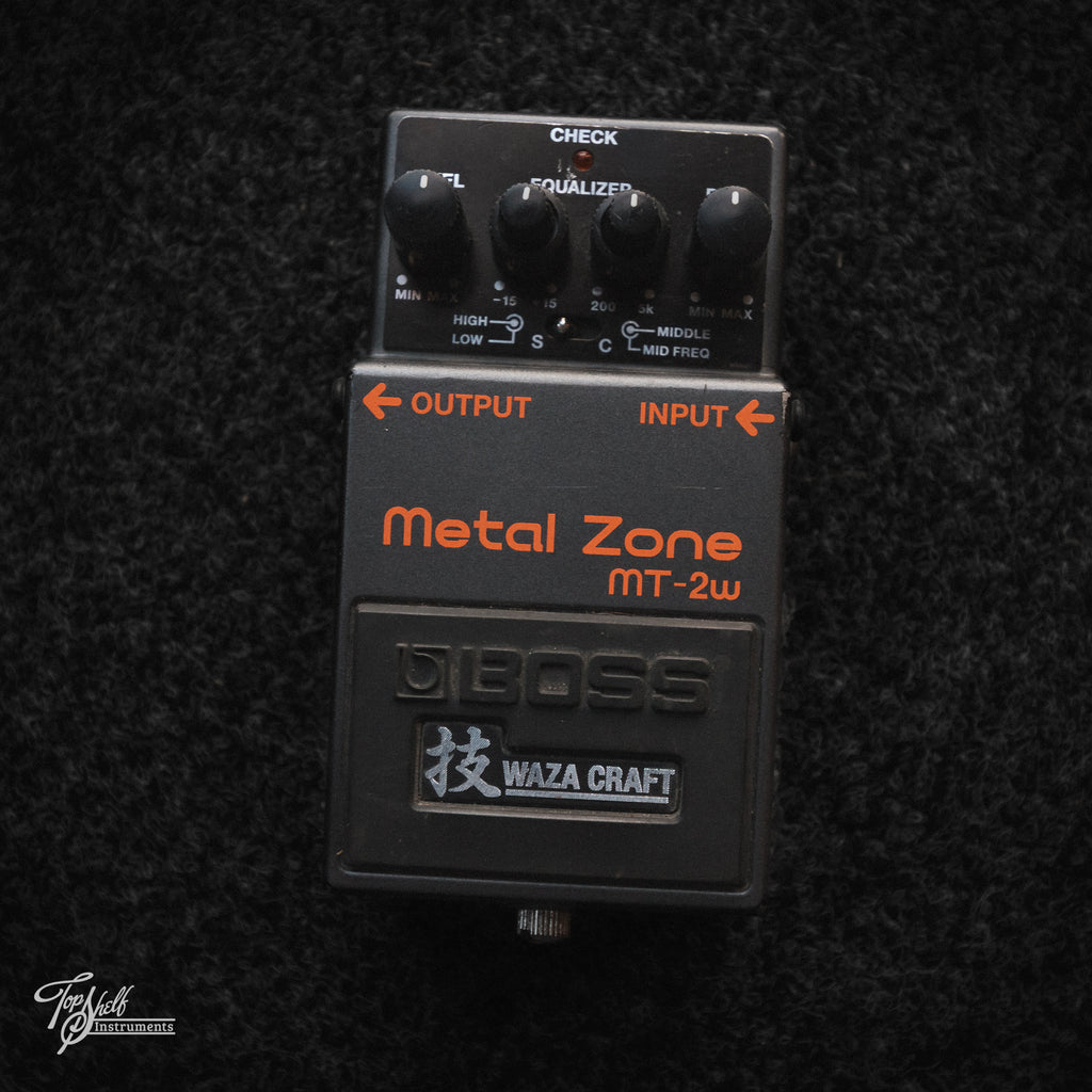 Boss MT-2W Metal Zone Waza Craft Distortion Pedal