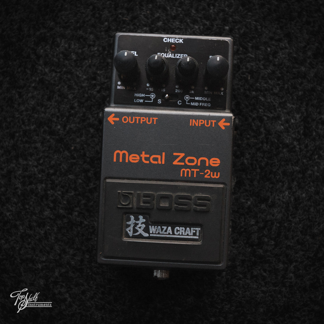 Boss MT-2W Metal Zone Waza Craft Distortion Pedal