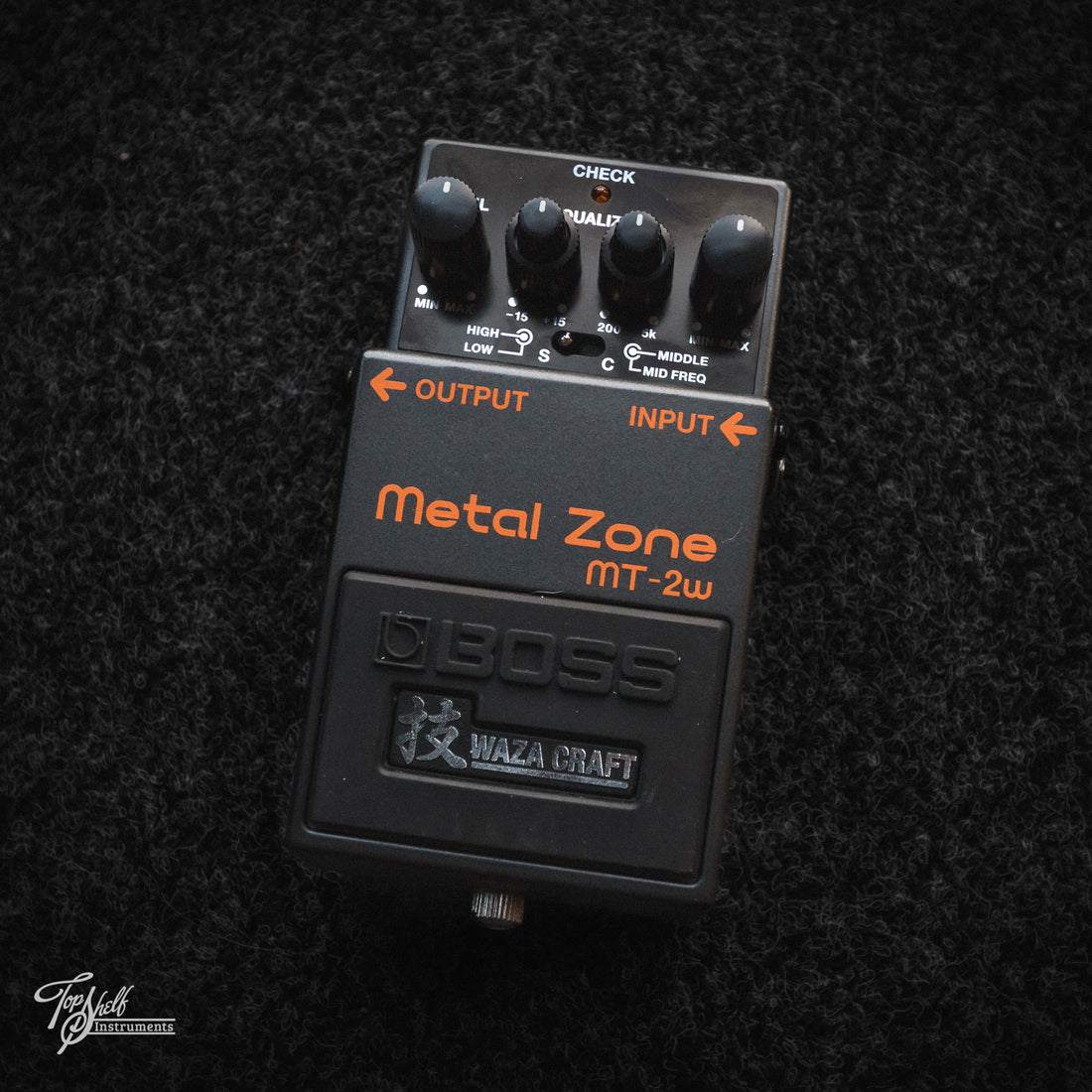 Boss MT-2W Metal Zone Waza Craft Distortion Pedal