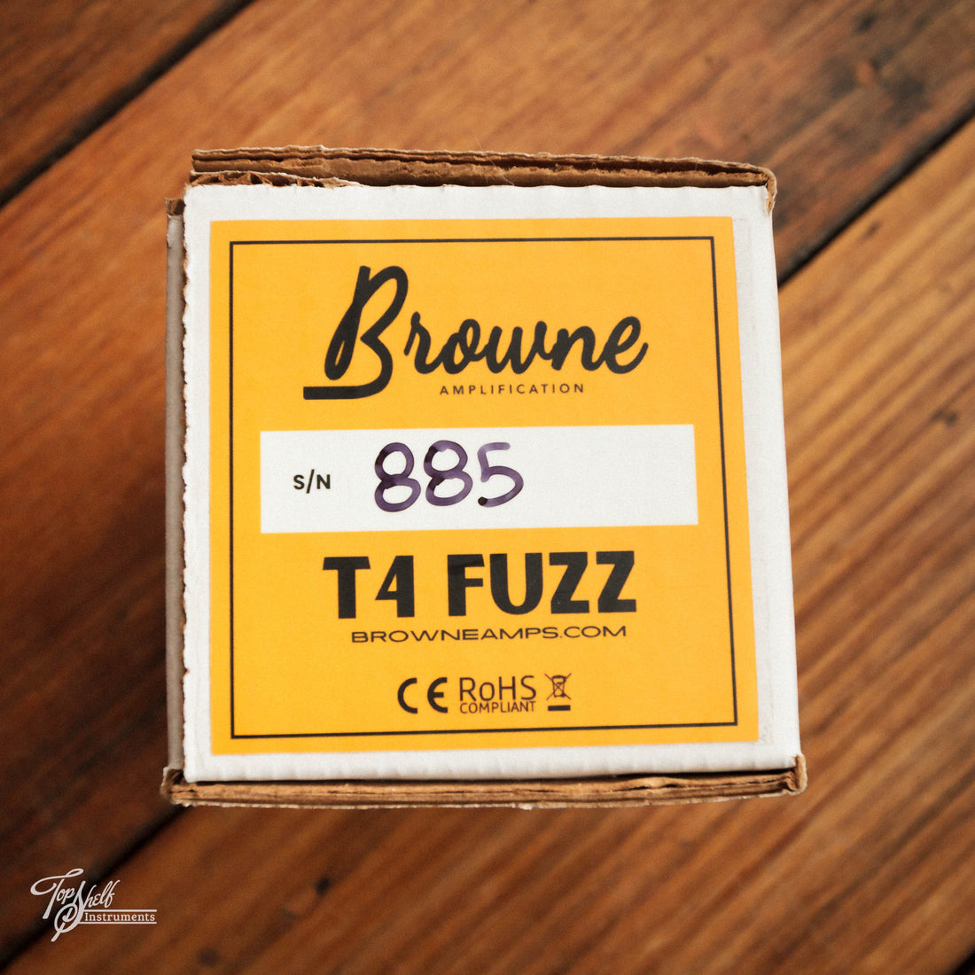 Browne Amplification T4 Fuzz Pedal