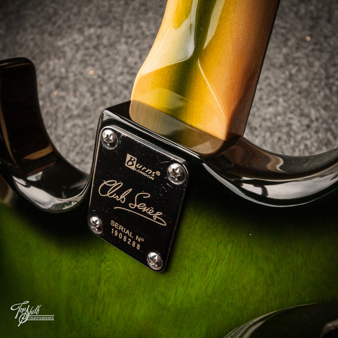 Burns SSJ Bass VI Greenburst 2019