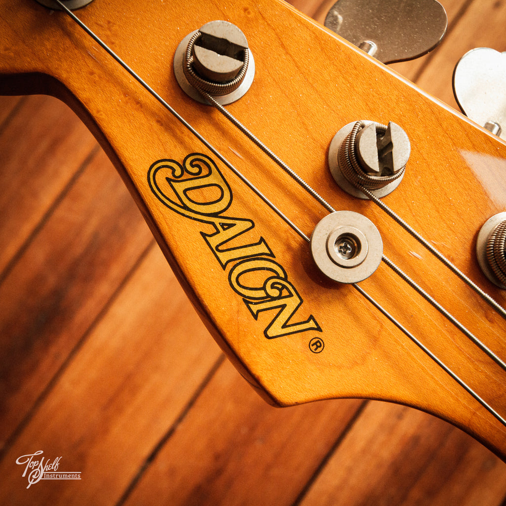 Daion Performer Series PB500 Yellow Sunburst 1979 Left Handed