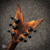 Dean Guitars Razorback X Leadbetter Rabid Dog Relic Melted Black Battle Relic 2022
