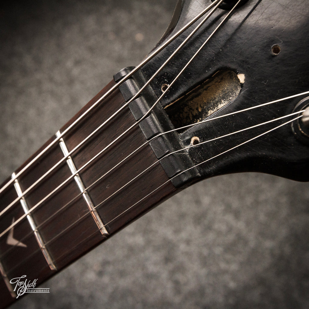 Dean Guitars Razorback X Leadbetter Rabid Dog Relic Melted Black Battle Relic 2022