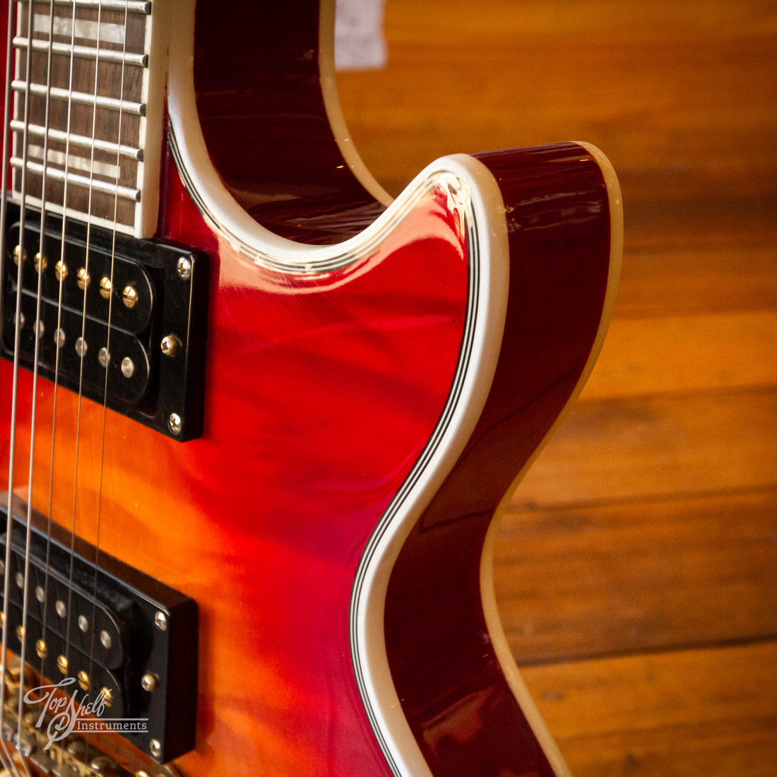 Epiphone Les Paul Custom Prophecy Plus GX Heritage Cherry Sunburst 2012