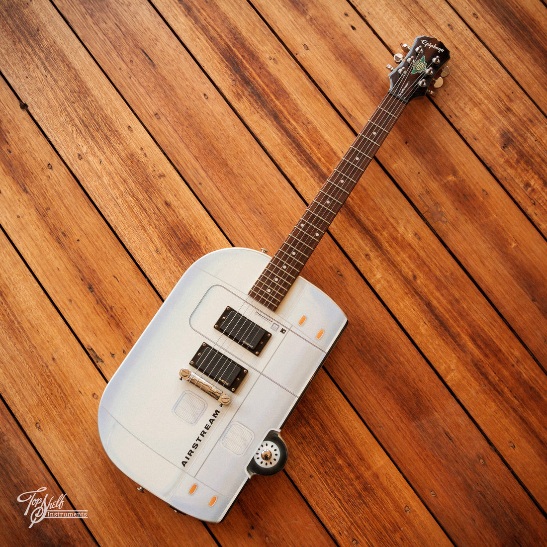 Epiphone Trailer Park Troubadours Airscreamer Silver 2003