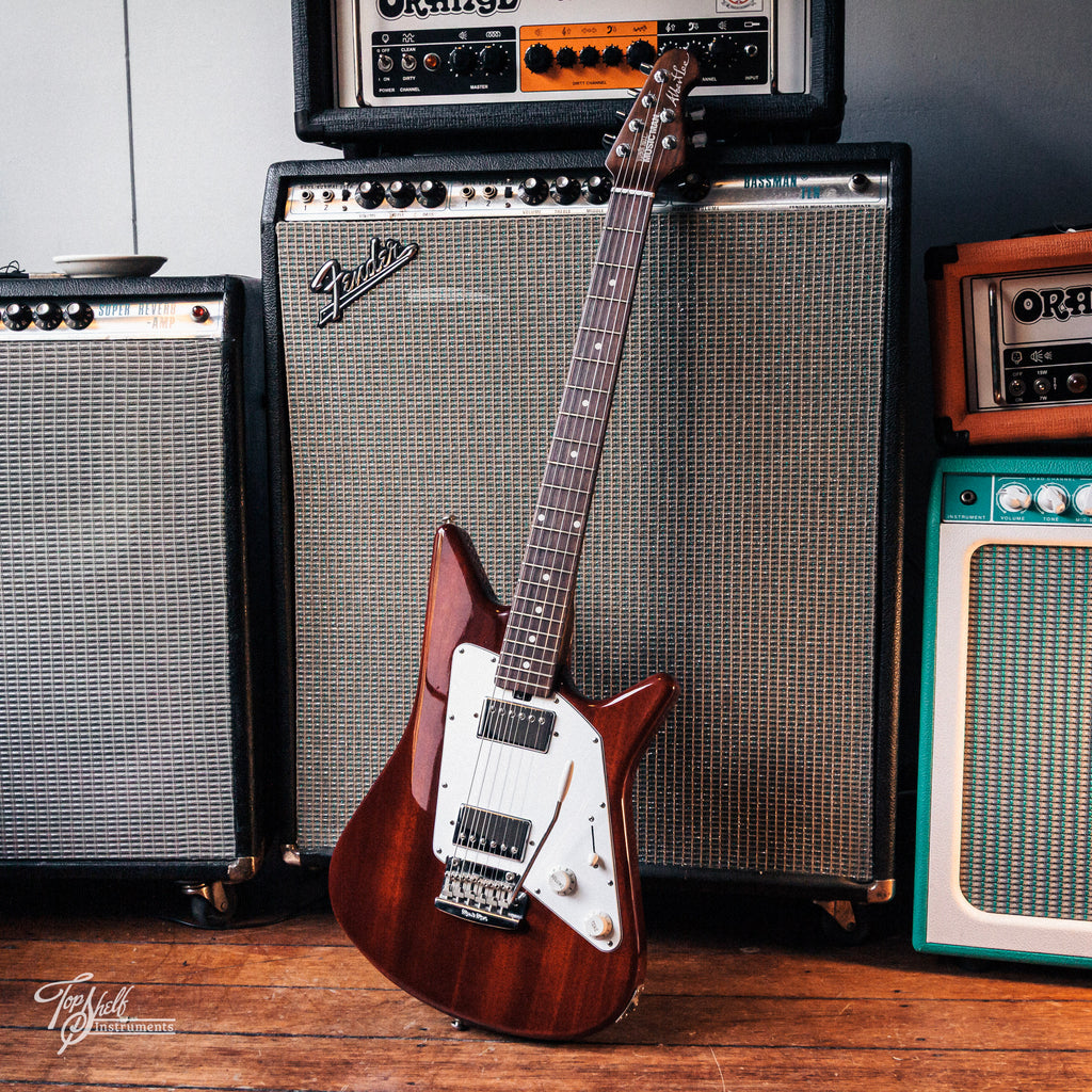 Ernie Ball Music Man Albert Lee HH Transparent Walnut 2018