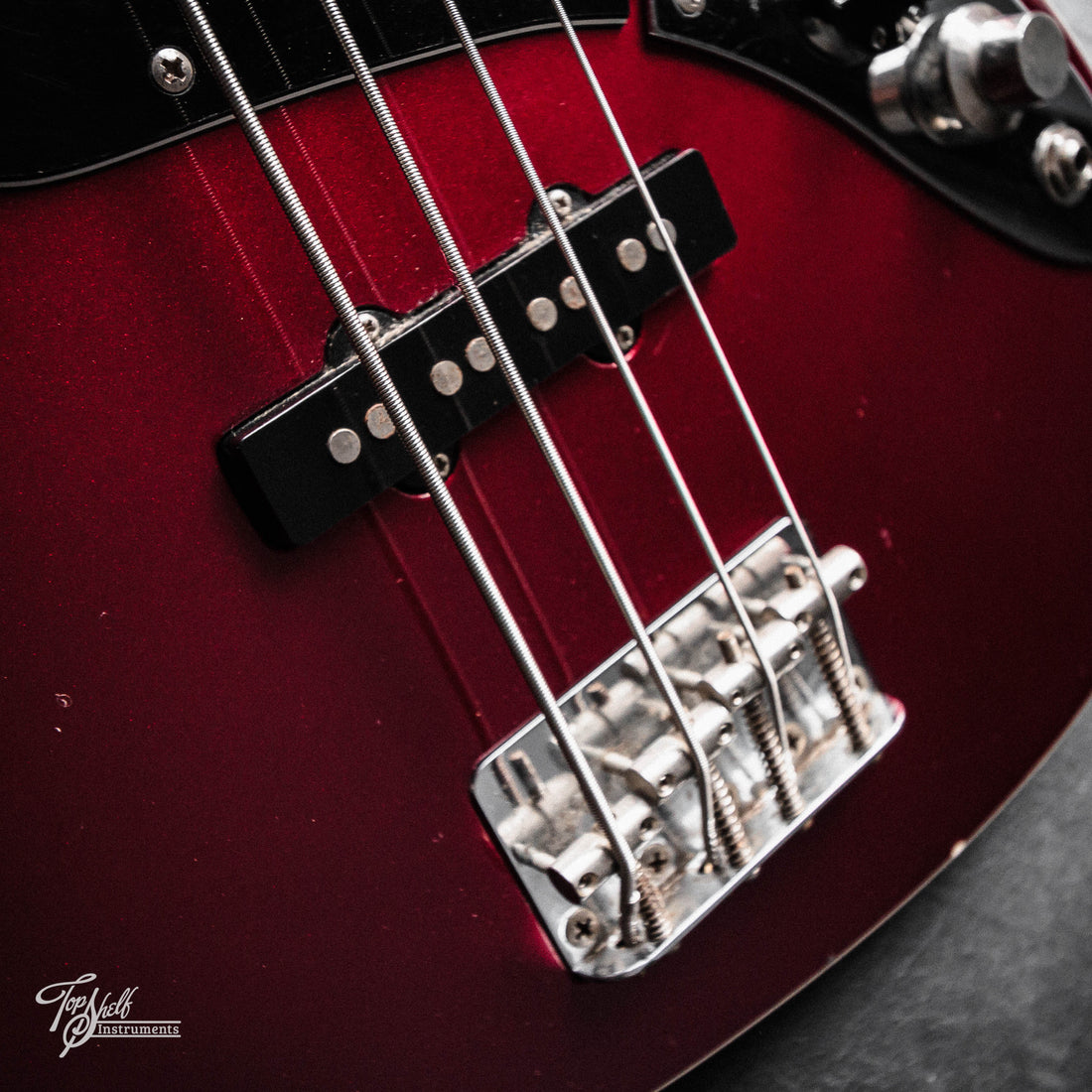 Fender Aerodyne Jazz Bass AJB-65 Old Candy Apple Red 2008