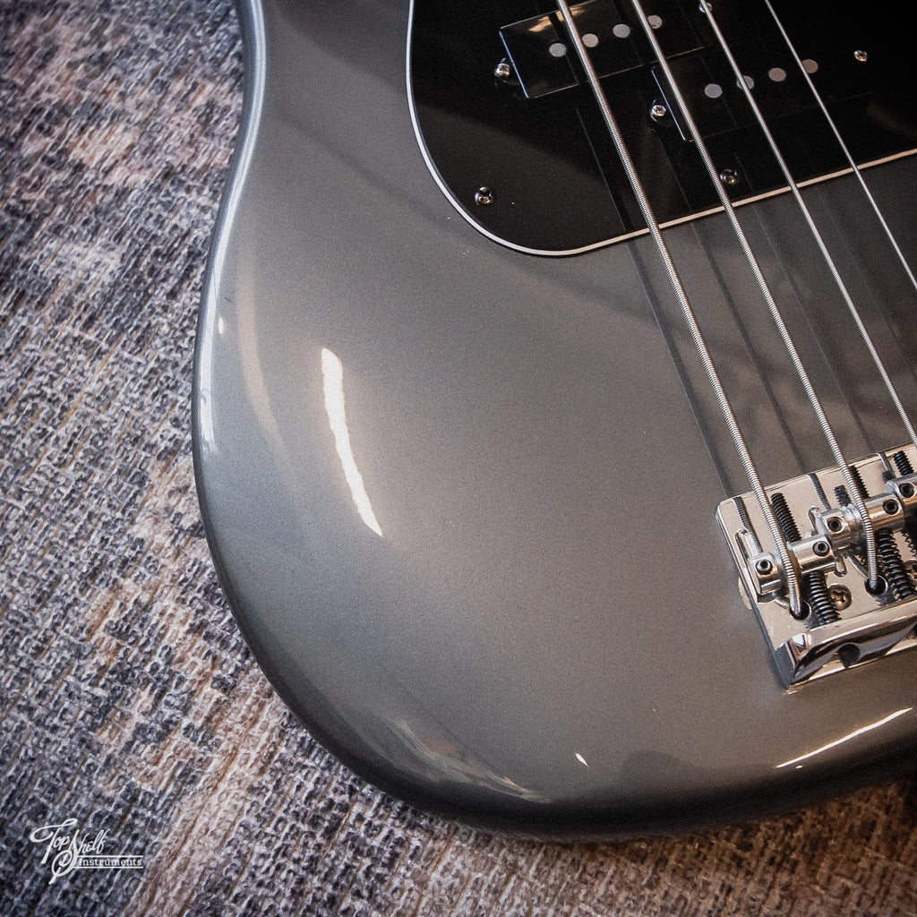 Fender American Standard Precision Bass Charcoal Frost Metallic 2007