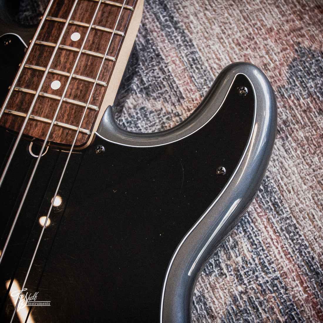 Fender American Standard Precision Bass Charcoal Frost Metallic 2007