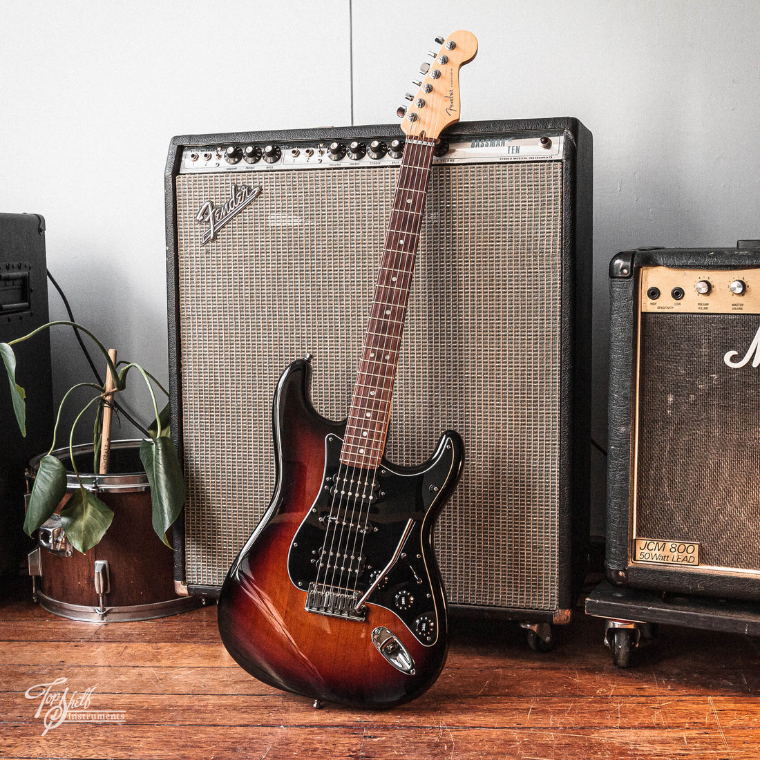 Fender American Deluxe Stratocaster HSH Sunburst 2013