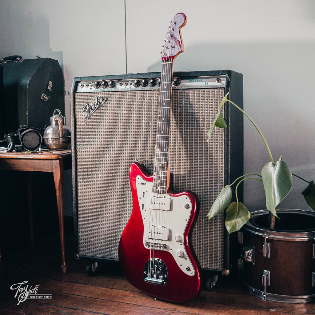 Fender Japan Classic 60s Jazzmaster Old Candy Apple Red 2016