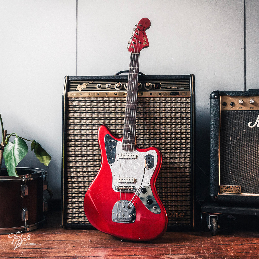 Fender Japan '66 Jaguar JG66-85 Candy Apple Red 1998