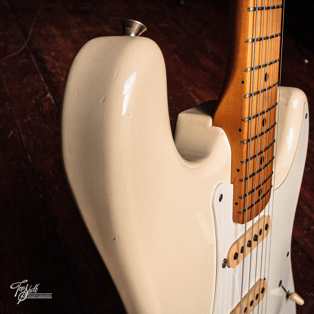 Fender Japan '57 Stratocaster ST57-55 Vintage White 1989