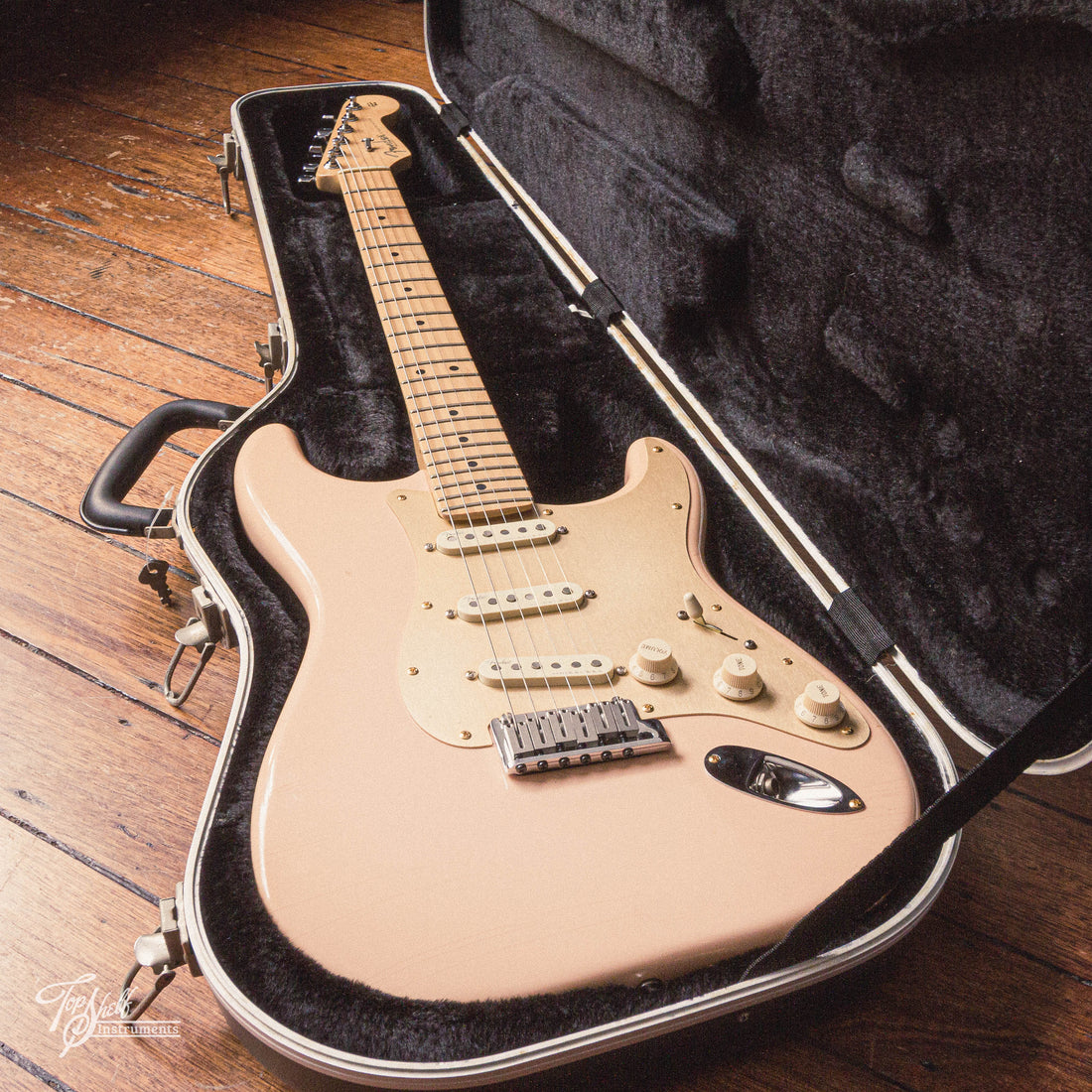 Fender American Deluxe Stratocaster Shell Pink 2005