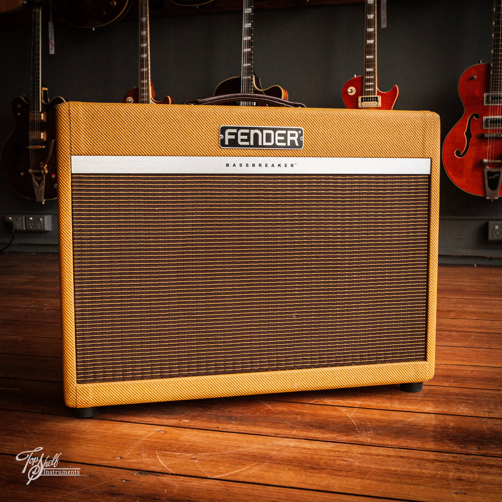 Fender Bassbreaker 30R Lacquered Tweed 1x12" Guitar Amp Combo