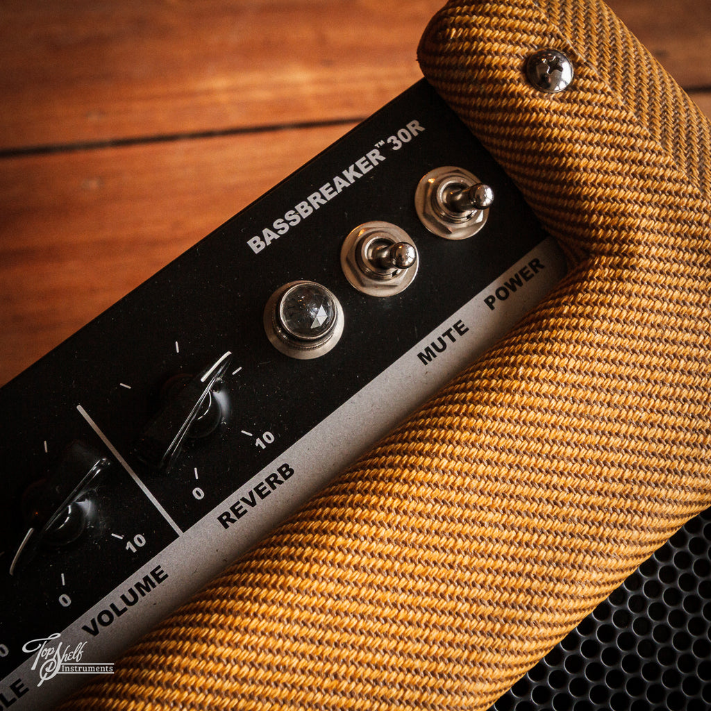 Fender Bassbreaker 30R Lacquered Tweed 1x12" Guitar Amp Combo