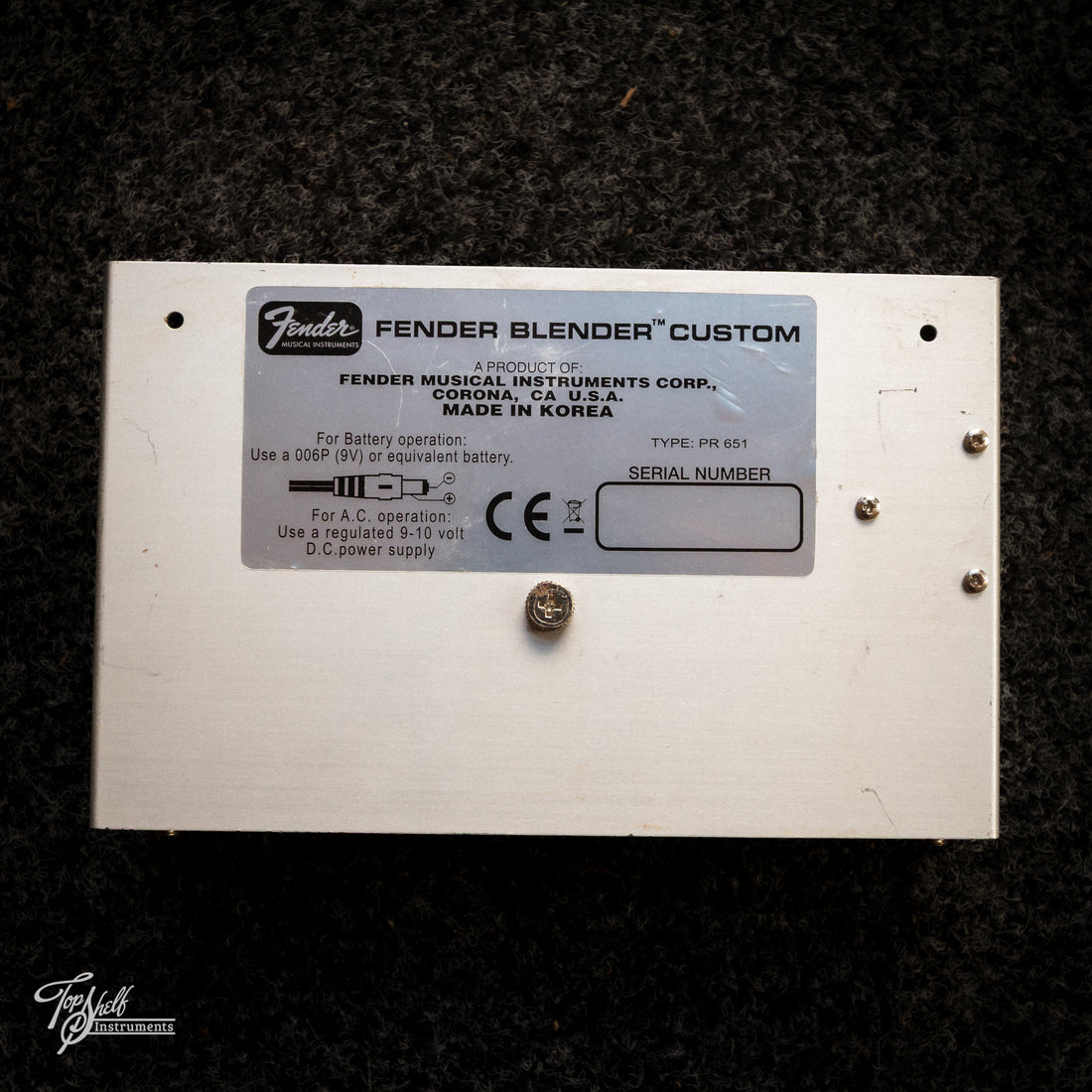 Fender Blender Fuzz Pedal 1990s