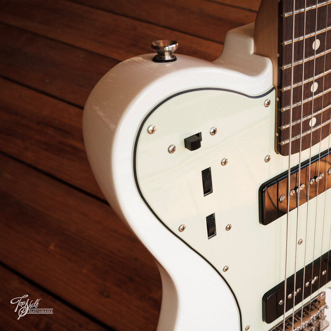Fender Chris Shiflett Telecaster Deluxe Build P90s Olympic White 2026