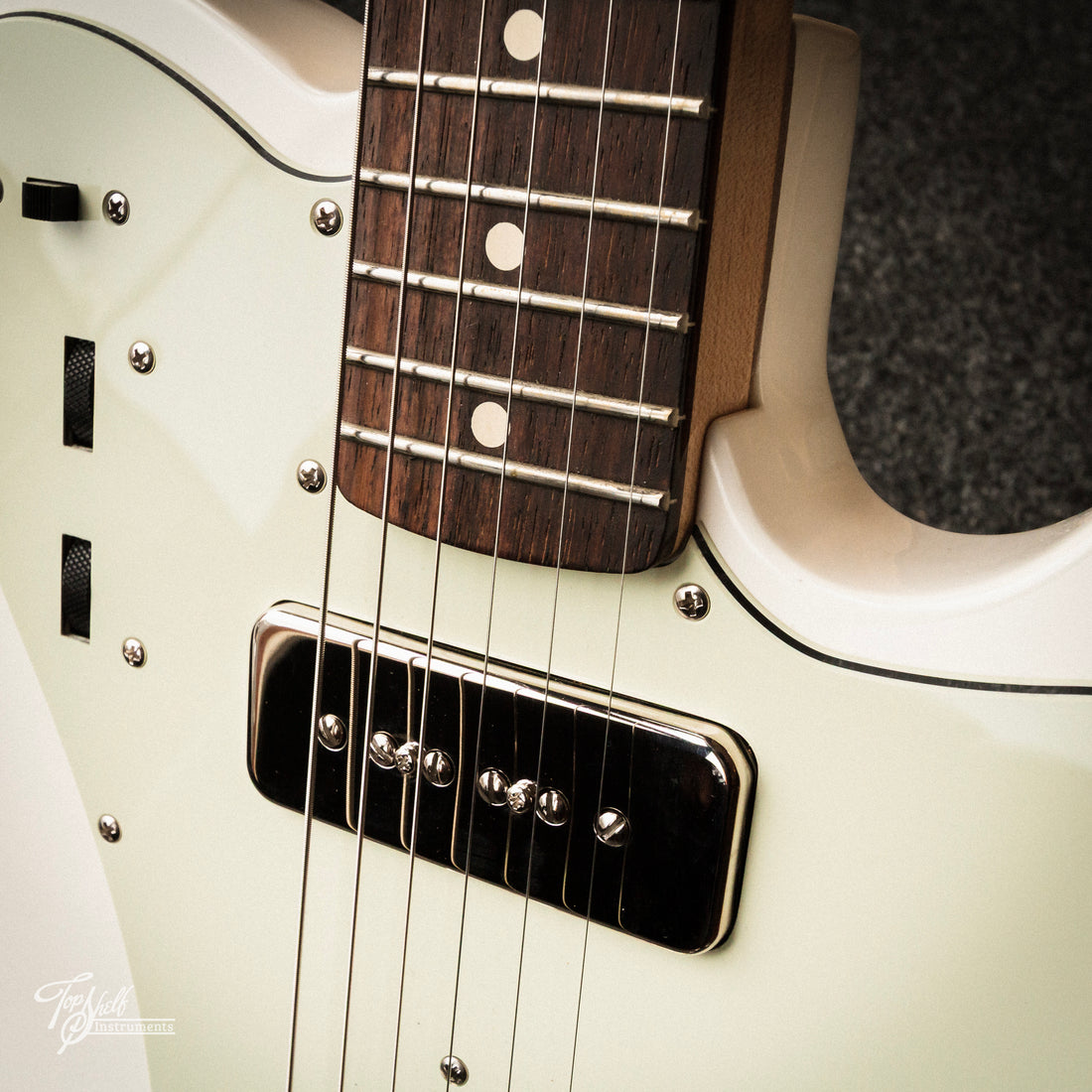 Fender Chris Shiflett Telecaster Deluxe Build P90s Olympic White 2024