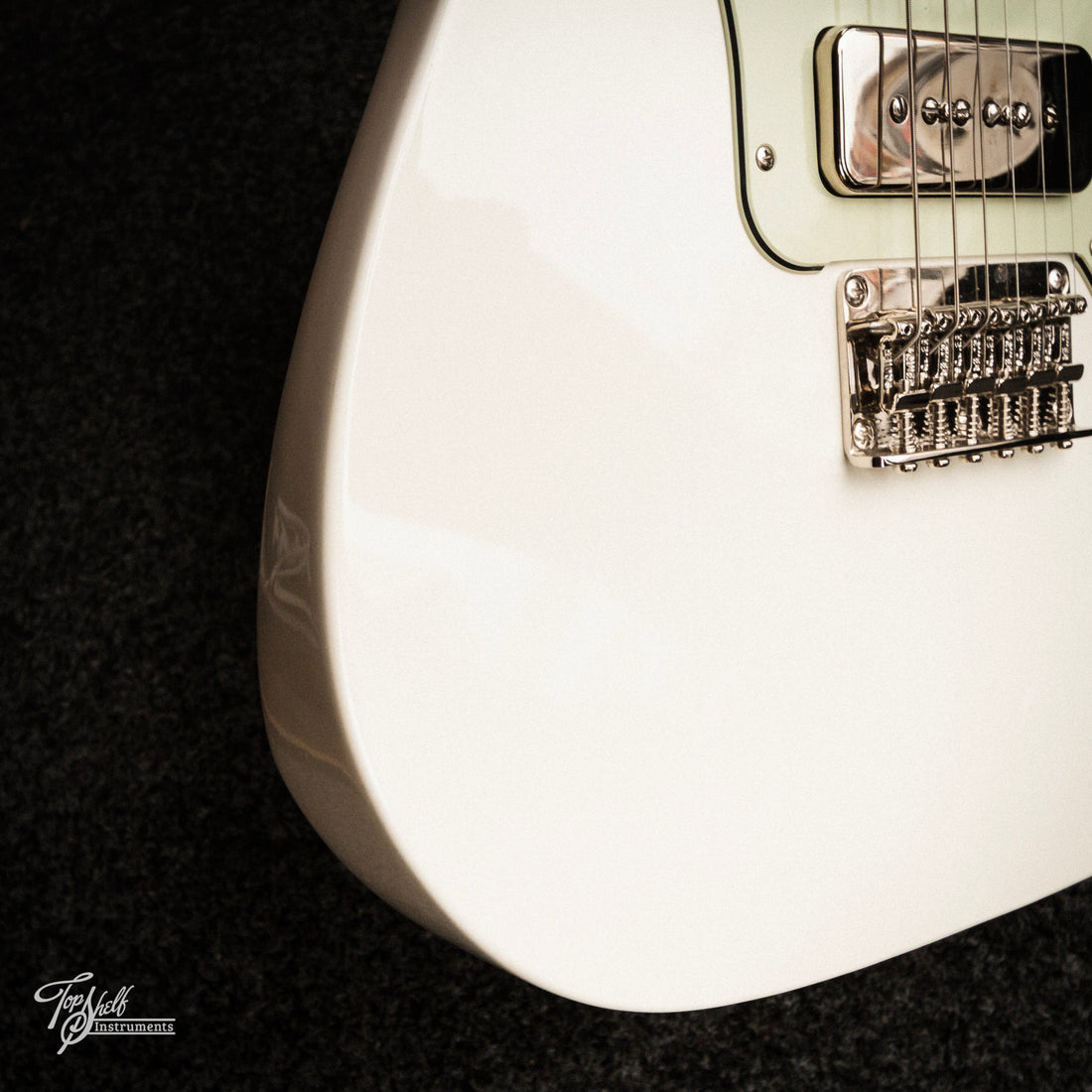 Fender Chris Shiflett Telecaster Deluxe Build P90s Olympic White 2024