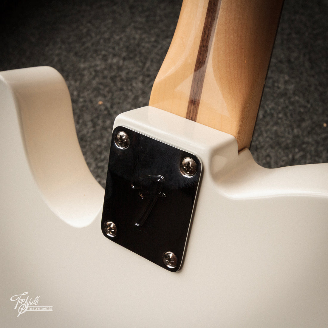 Fender Chris Shiflett Telecaster Deluxe Build WRHBs Olympic White 2024