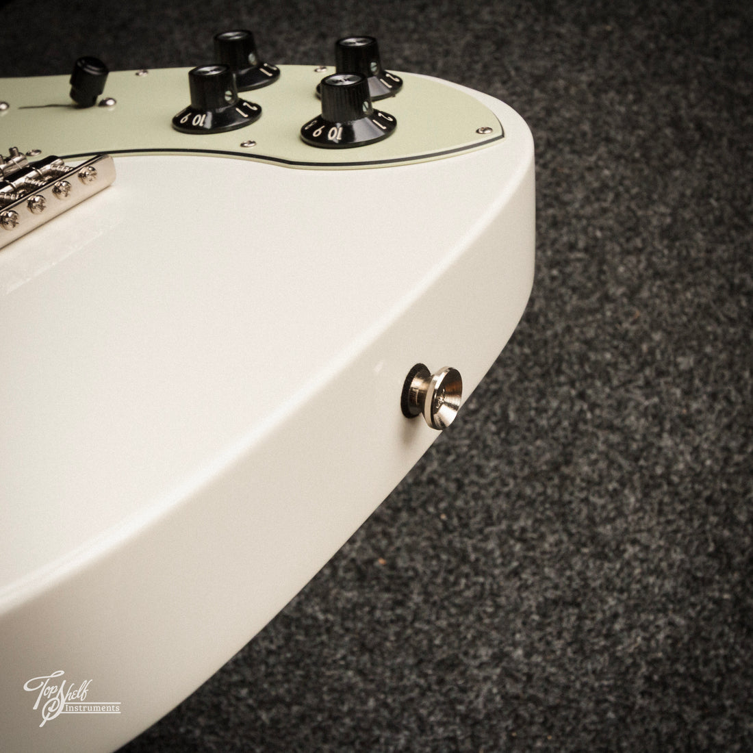Fender Chris Shiflett Telecaster Deluxe Build WRHBs Olympic White 2024