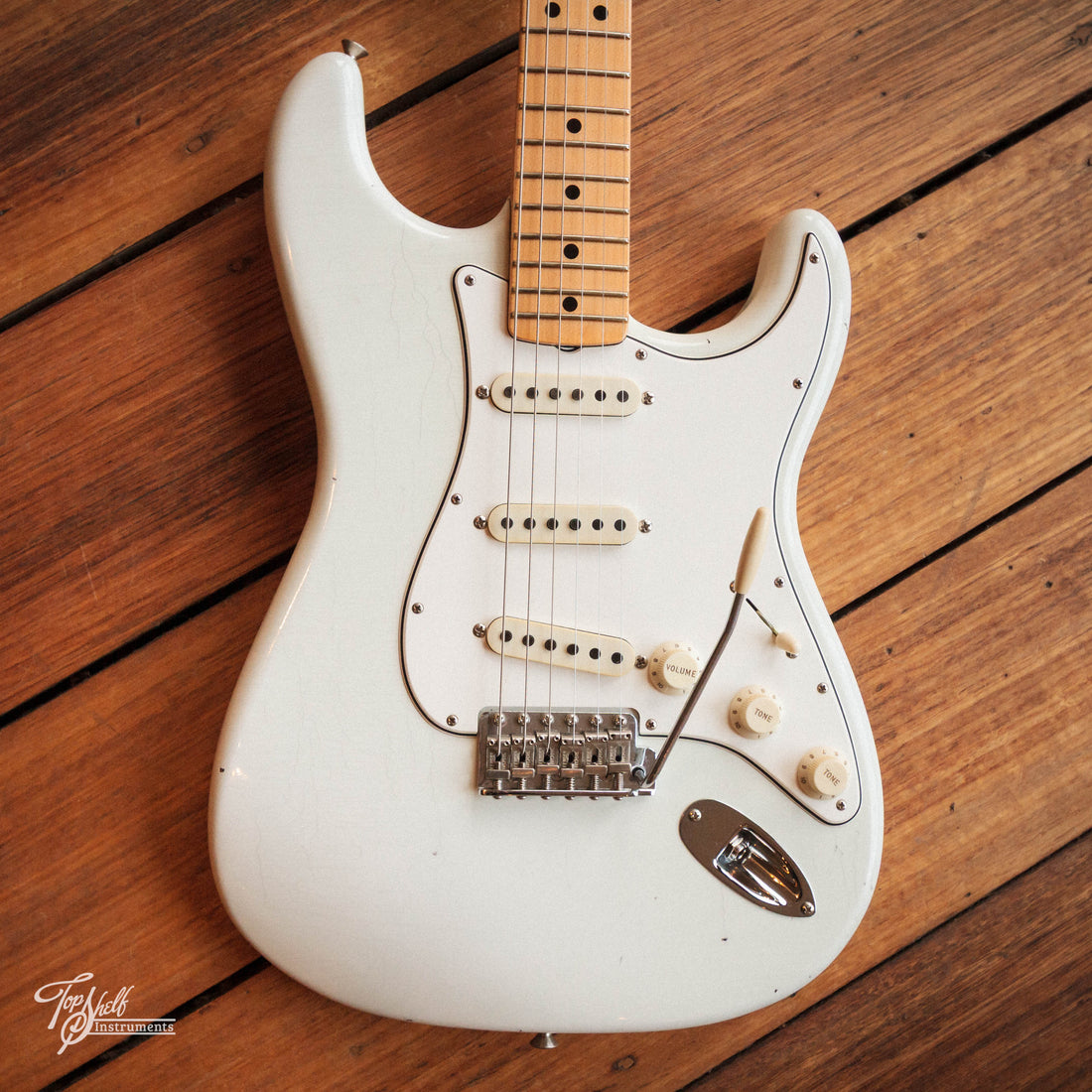Fender Custom Shop '69 Stratocaster Journeyman Relic Olympic White 2022