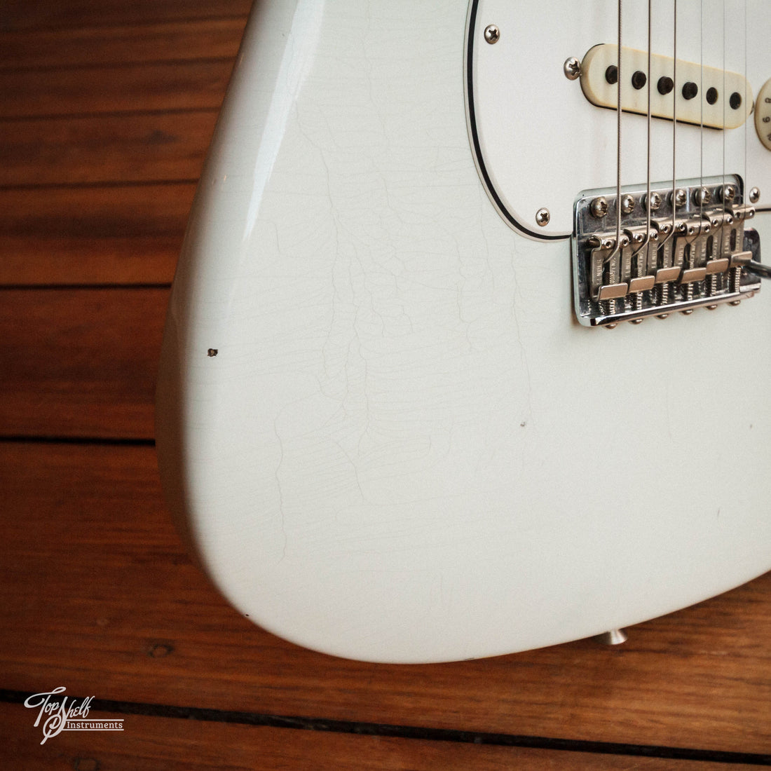 Fender Custom Shop '69 Stratocaster Journeyman Relic Olympic White 2022