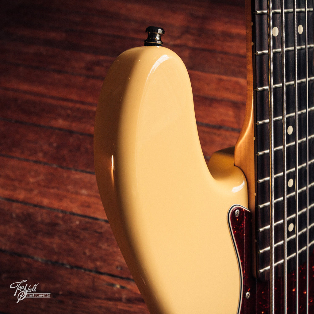 Fender Deluxe Active Jazz Bass V Olympic White 2015