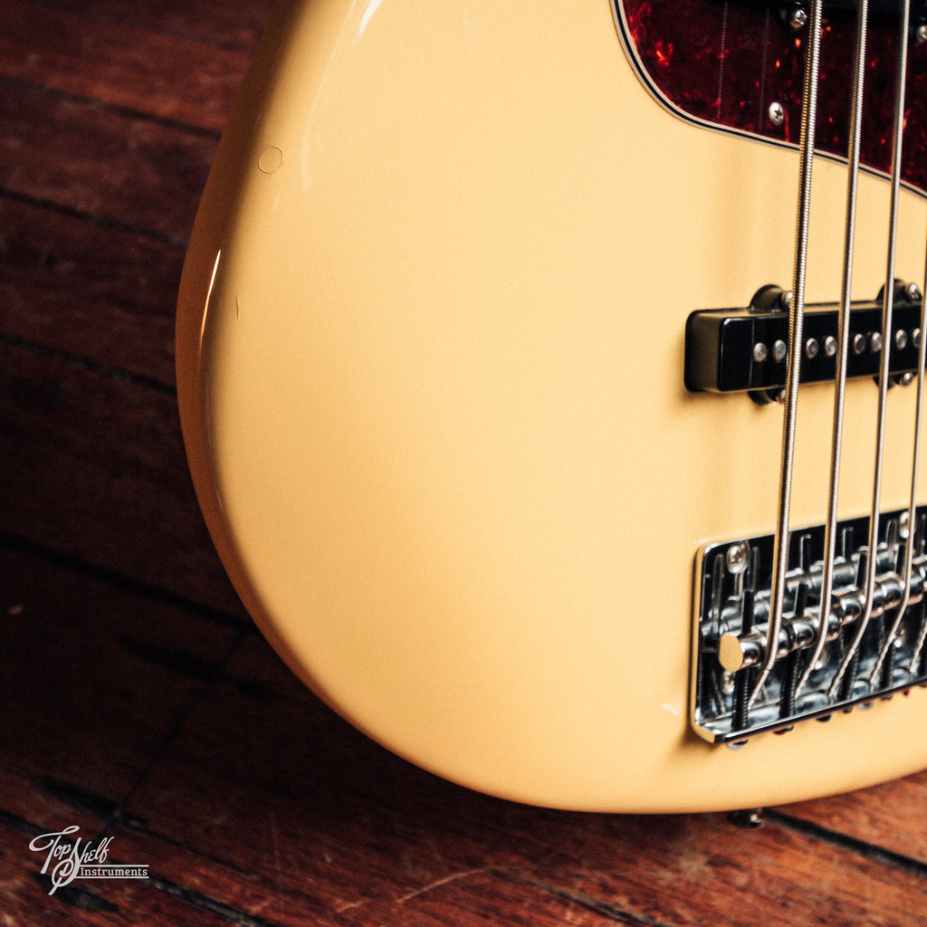 Fender Deluxe Active Jazz Bass V Olympic White 2015