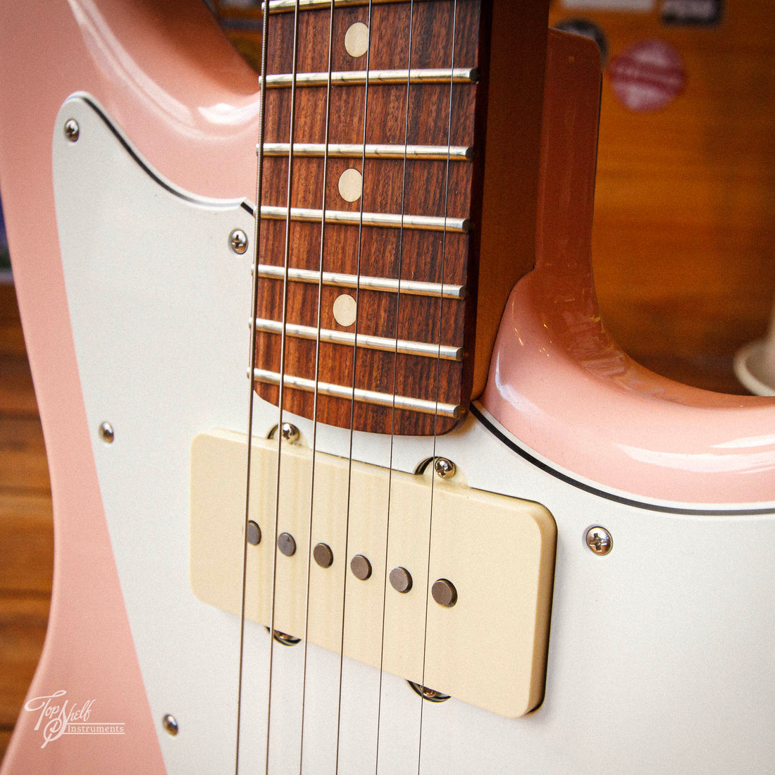 Fender FSR Player Jazzmaster Shell Pink w/ Olympic White Headstock 2019