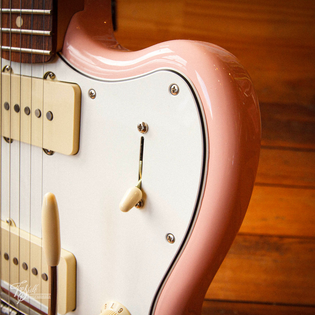 Fender FSR Player Jazzmaster Shell Pink w/ Olympic White Headstock 2019