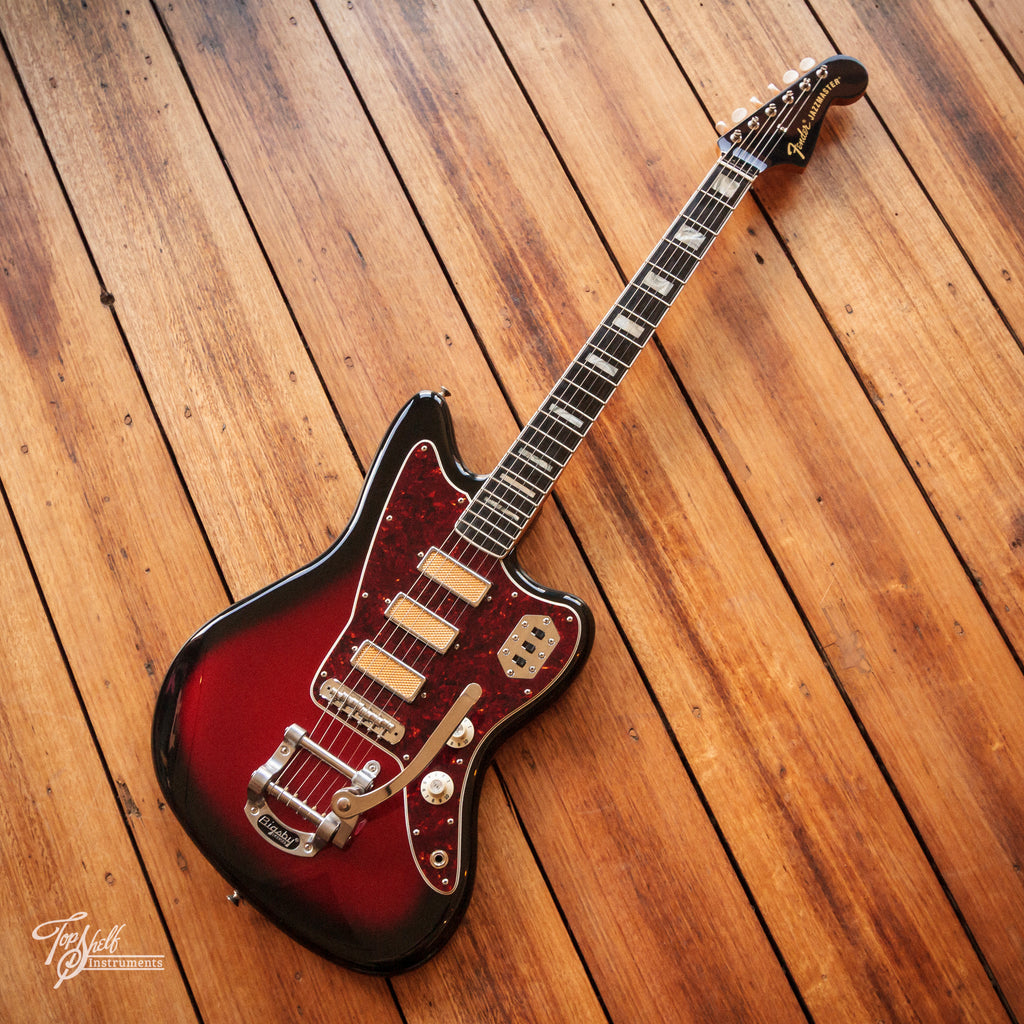 Fender Gold Foil Jazzmaster Candy Apple Burst 2022